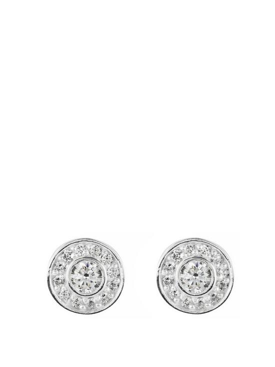 front image of the-love-silver-collection-sterling-silver-cubic-zirconianbsphalo-studs
