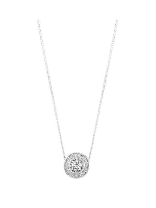 front image of the-love-silver-collection-sterling-silver-cubic-zirconianbsphalo-pendant