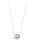  image of the-love-silver-collection-sterling-silver-cubic-zirconianbsphalo-pendant