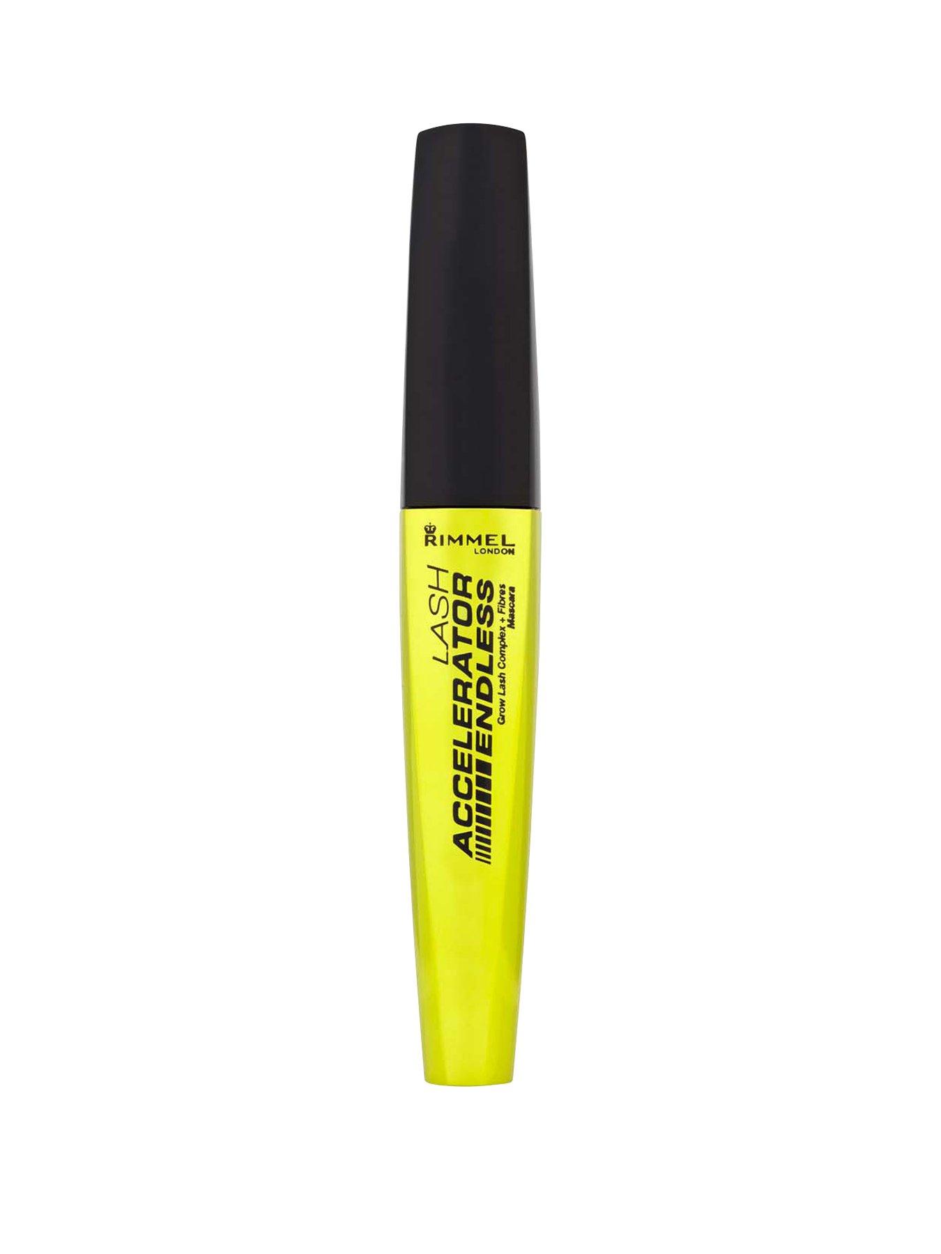 front image of rimmel-london-lash-accelerator-endless-mascara-001-black-10ml