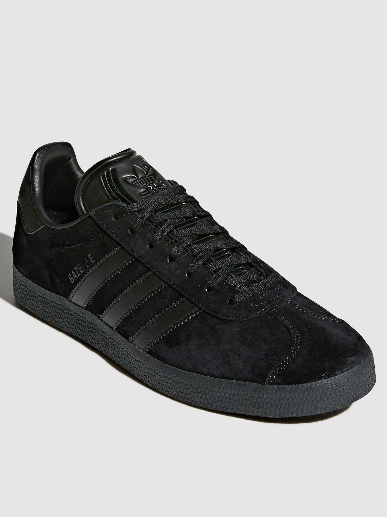 adidas Originals Gazelle Trainers Black littlewoods