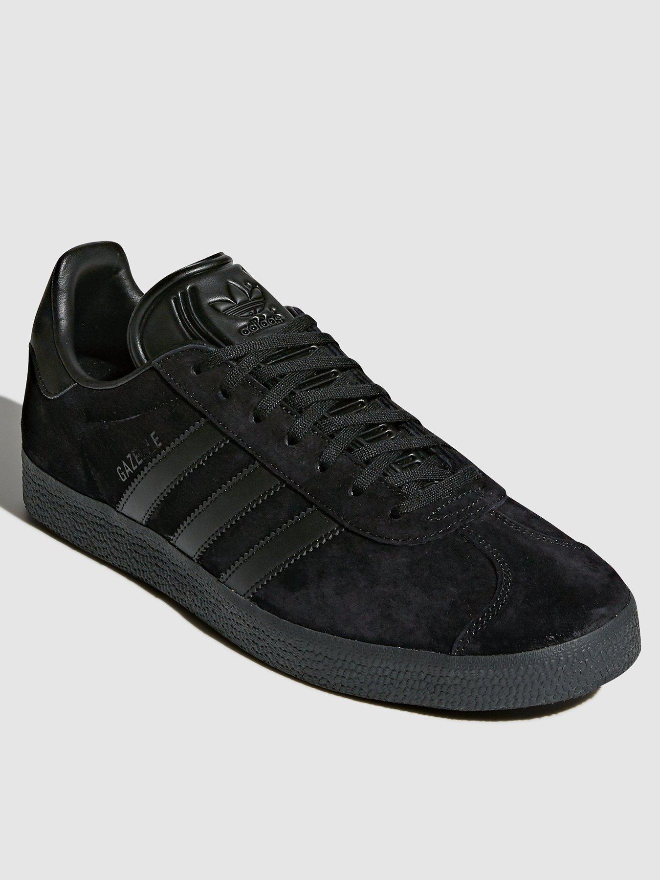 adidas Originals Gazelle Trainers - Black | Littlewoods