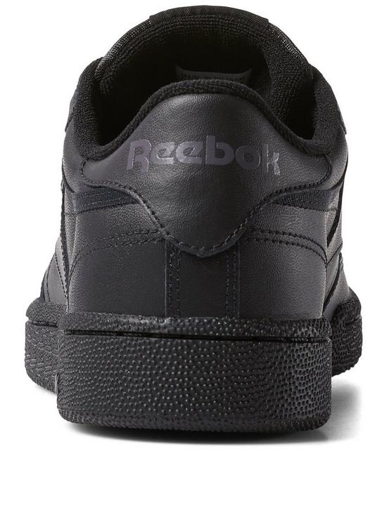 stillFront image of reebok-classic-club-c-85-essentials-black