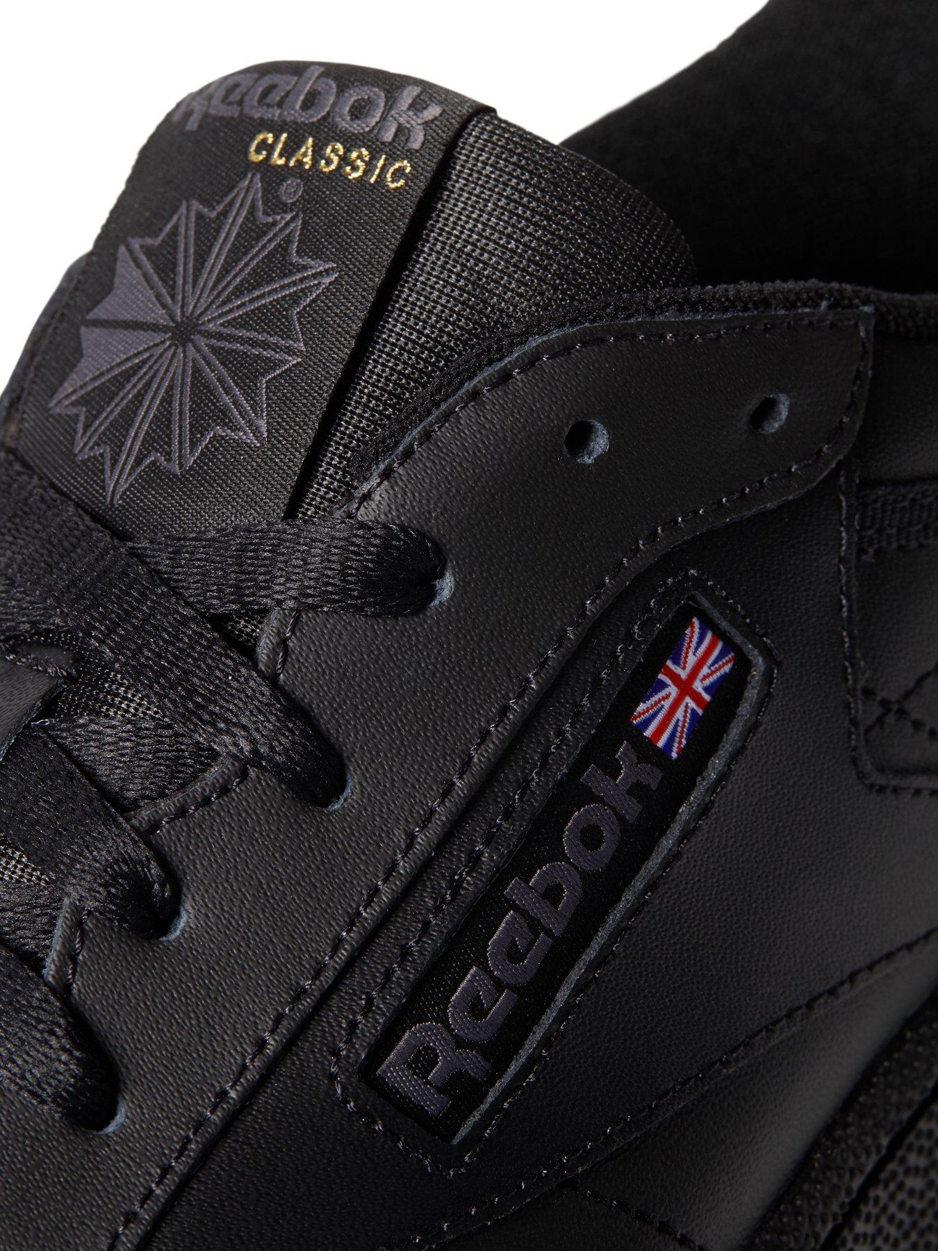 Image 6 of 6 of Reebok Classic Club C 85 Essentials - Black