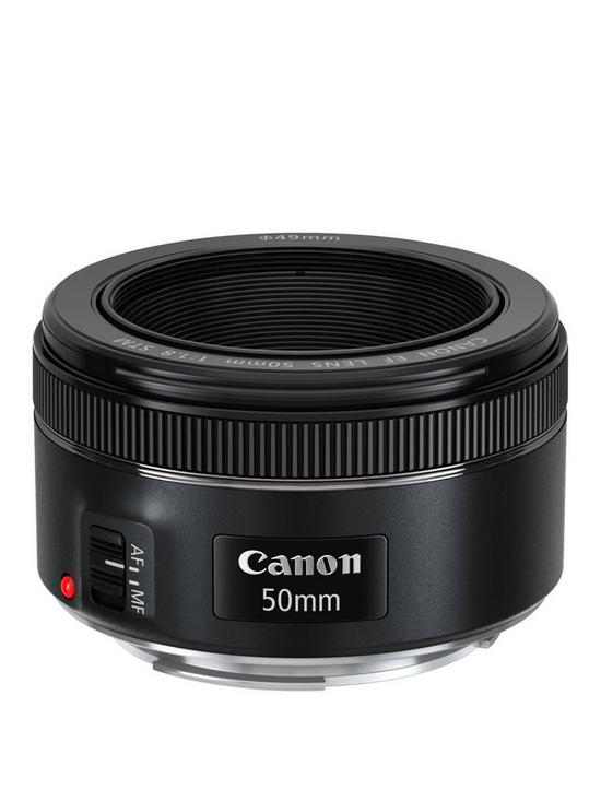 front image of canon-ef-50mm-f18-stm-lens