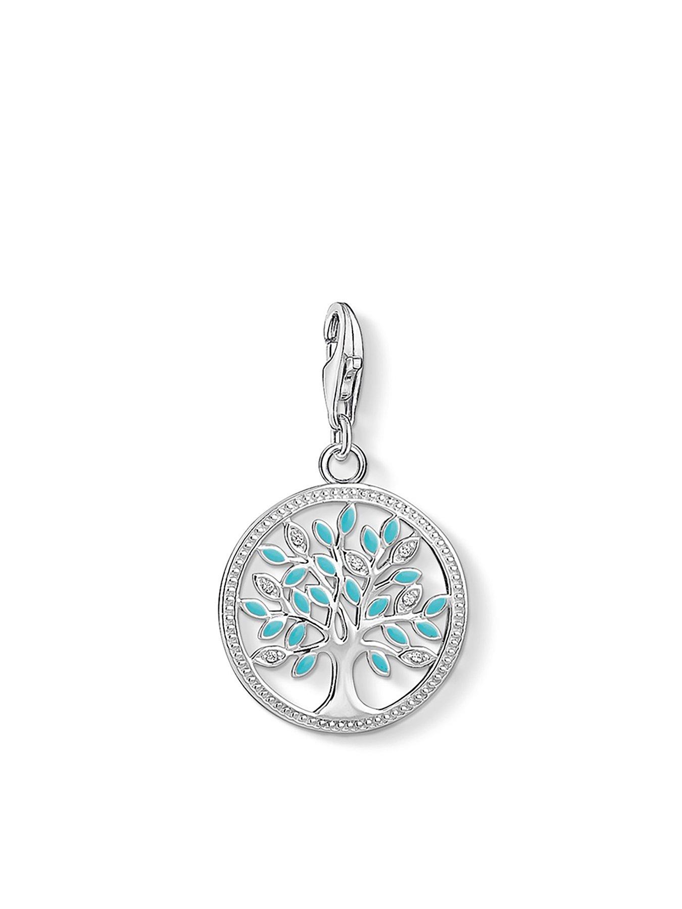 undefined Sterling Silver Charm Club Tree of Love