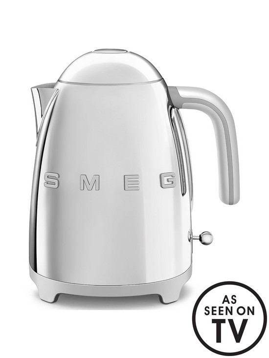 front image of smeg-klf03ss-kettle-polished-steel