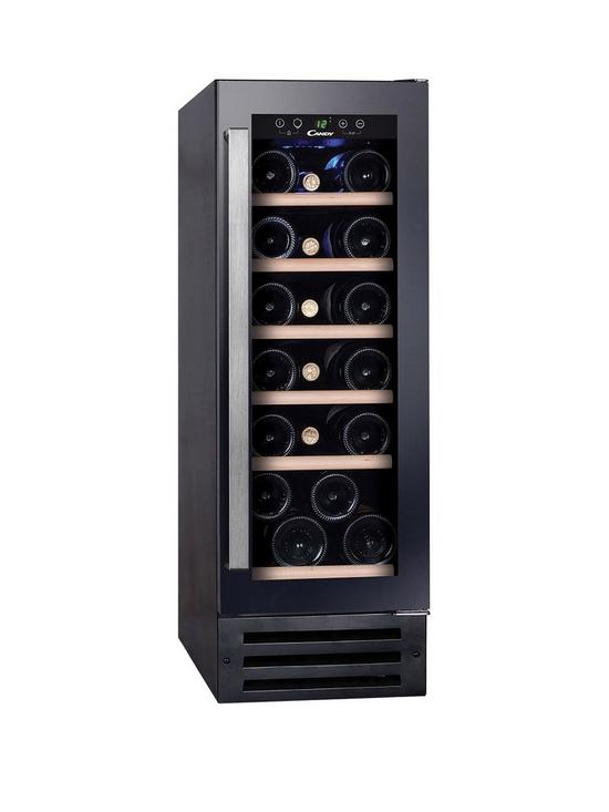 front image of candy-ccvb30uk-built-in-wine-coolernbsp19-bottle-capacity-black