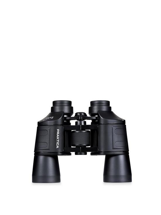 front image of praktica-falcon-8x40mm-field-binoculars-black