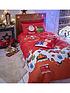  image of catherine-lansfield-santasnbspchristmas-presents-duvet-cover-set-red
