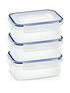  image of addis-clip-amp-close-set-of-3-x-900-ml-food-storage-containers-clear