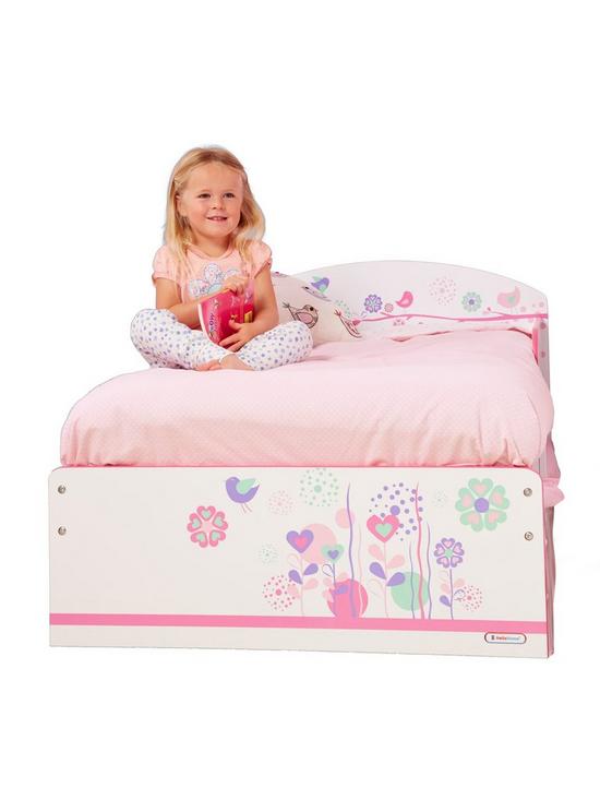 stillFront image of hello-home-flowers-and-birds-toddler-bed