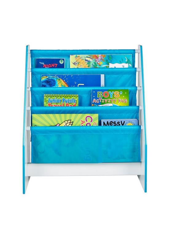 front image of hello-home-dinosaurs-kids-sling-bookcase