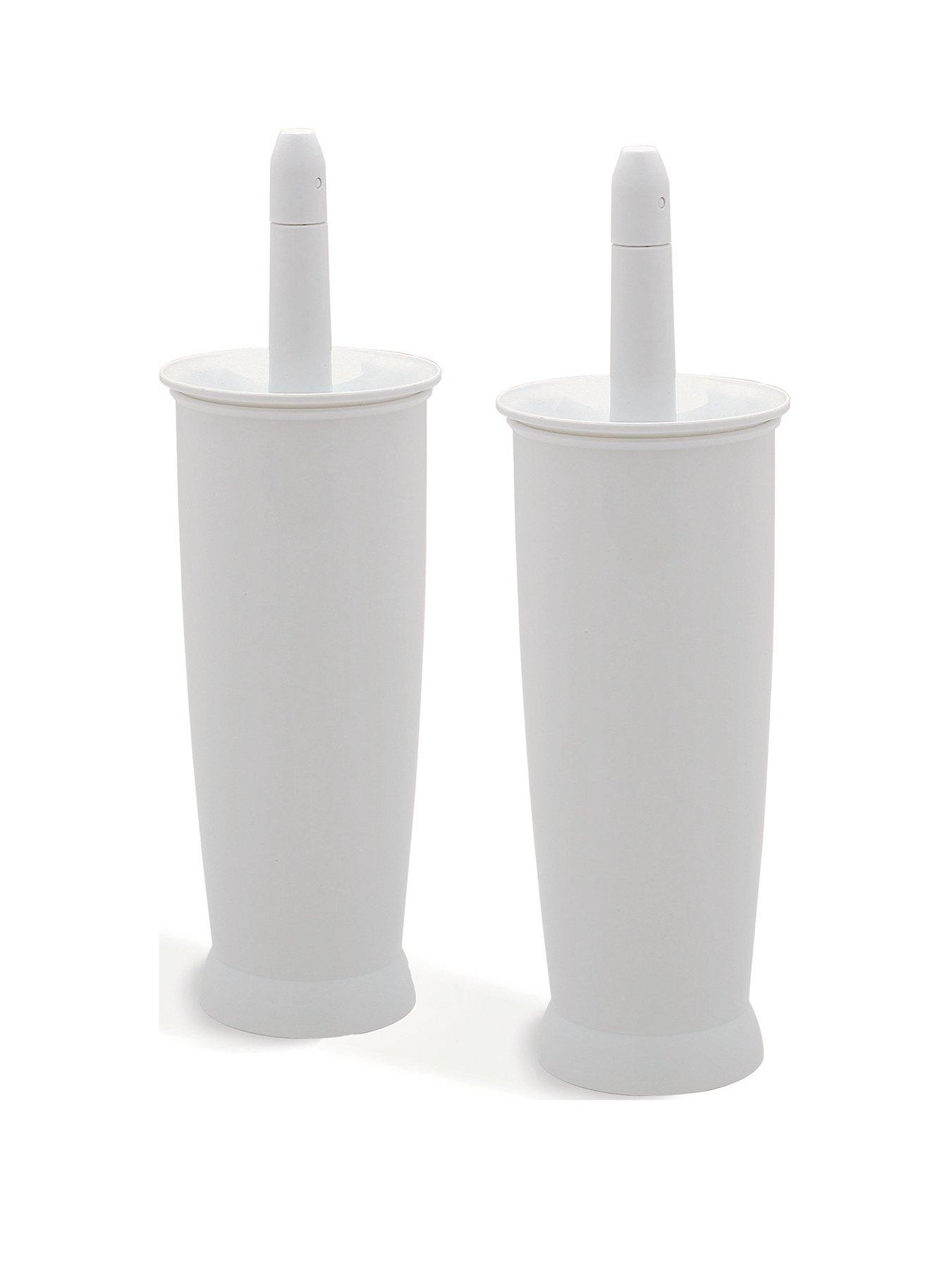 Image 1 of 4 of Addis Pack of 2 Closed Toilet Brushes