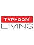  image of typhoon-living-white-embossed-bread-bin