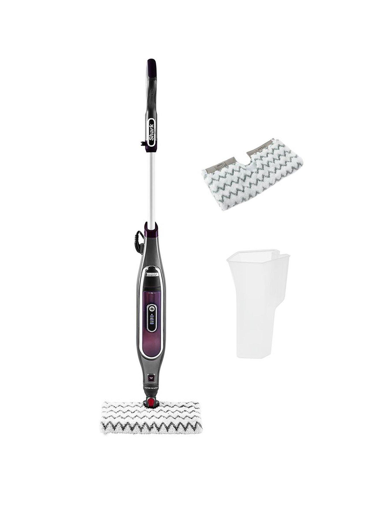 Image 1 of 7 of Shark Klik n' Flip Smartronic Deluxe&nbsp;Steam Mop - Up&nbsp;To&nbsp;11.5 Minutes Of Powerful Steam - 8 Metre Cord -&nbsp;S6003UK