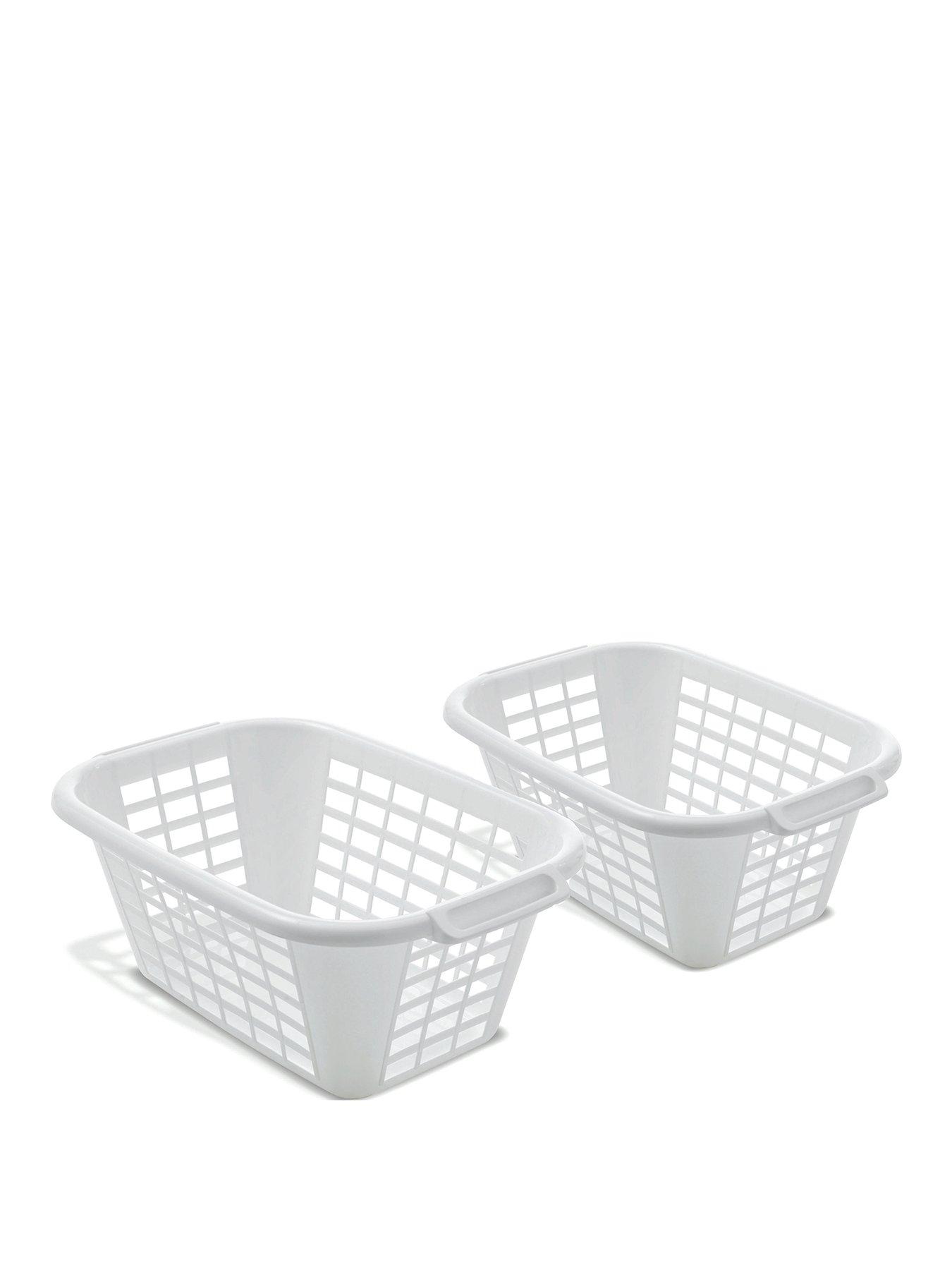 Image 1 of 3 of Addis Pack of 2 40-Litre Laundry Baskets