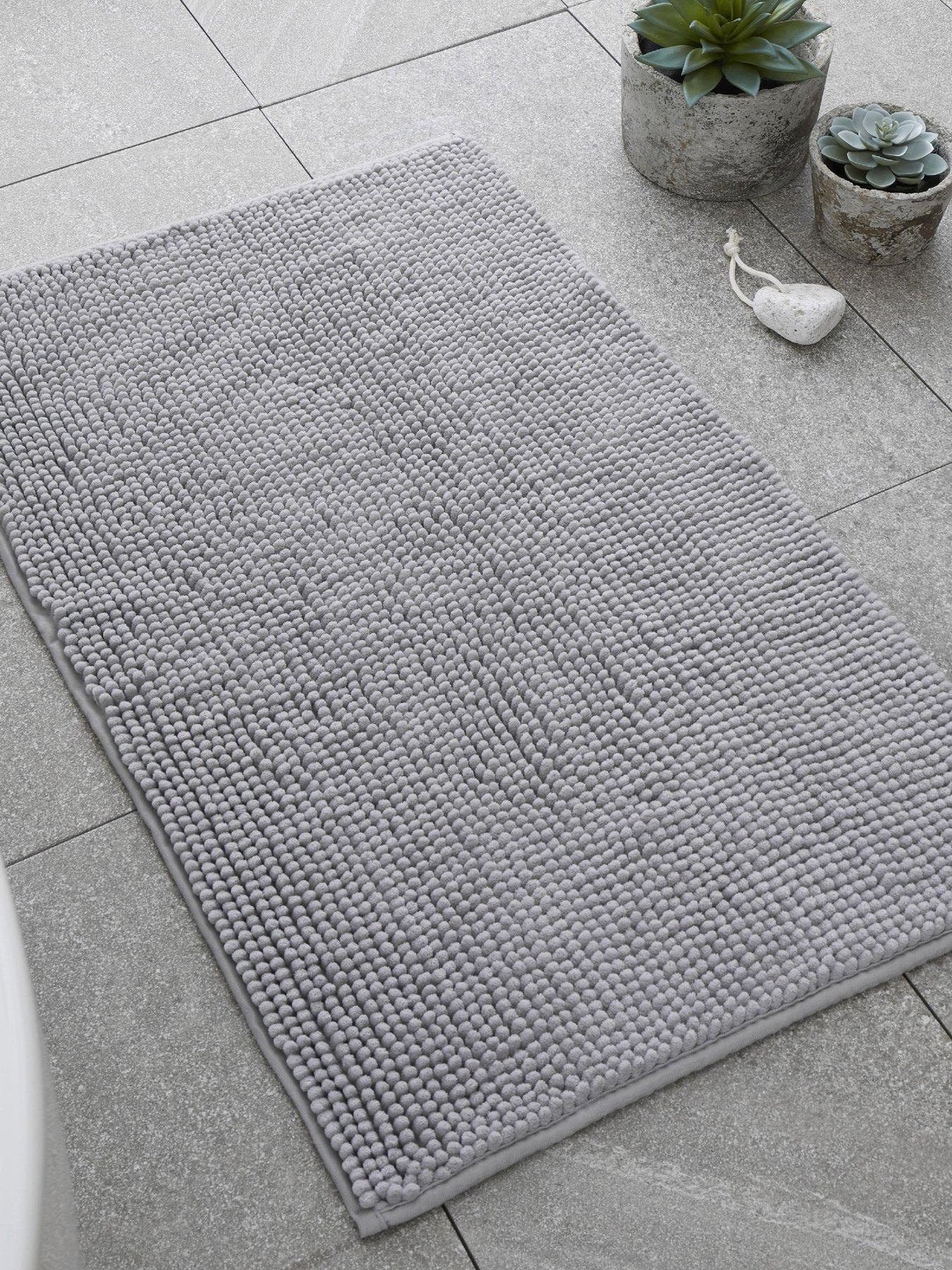 Catherine Lansfield Zero Twist Bobble Bath Mat