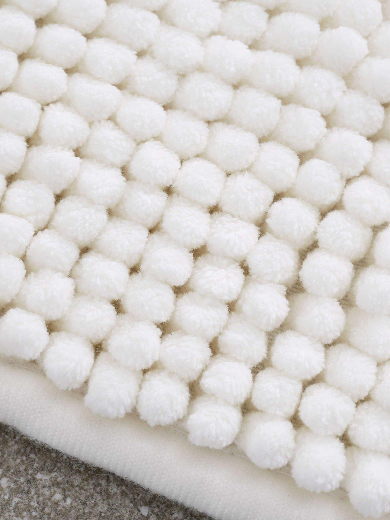  image of catherine-lansfield-zero-twist-bobble-bath-mat