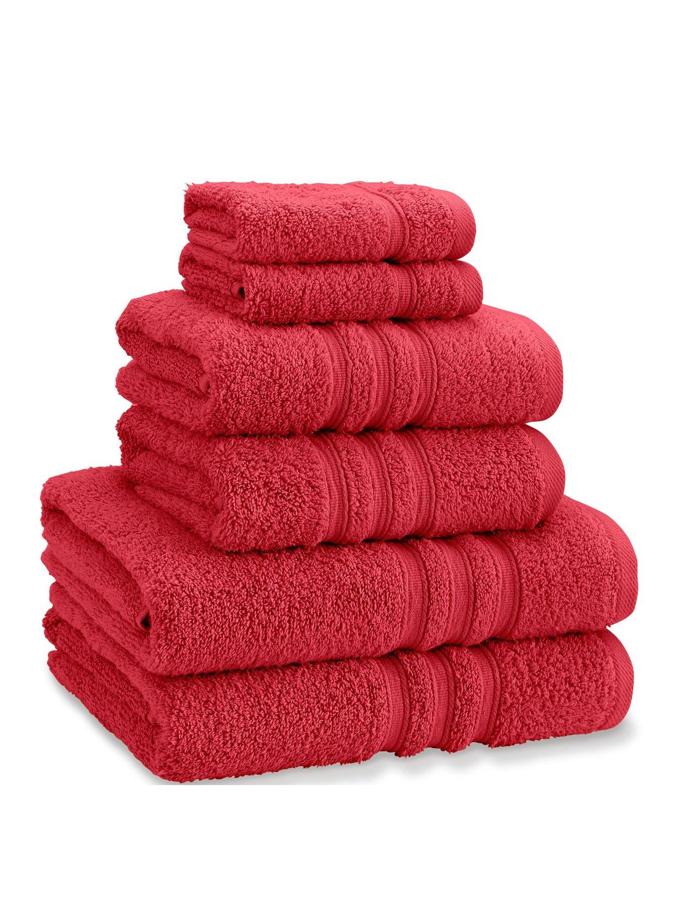 Catherine Lansfield 6-Piece Zero Twist Towel Bale