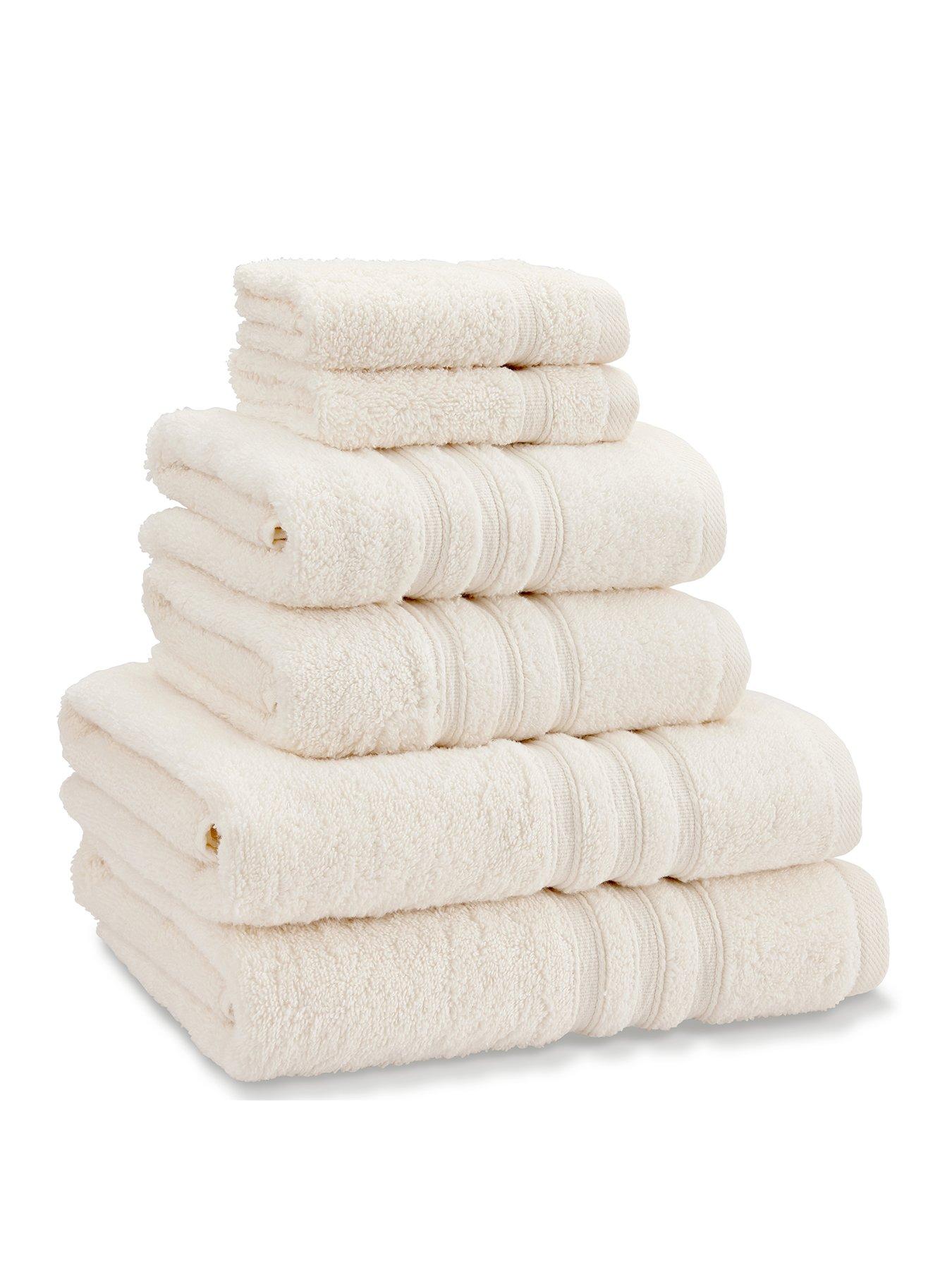 Catherine Lansfield 6-Piece Zero Twist Towel Bale