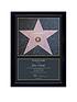  image of framed-star-of-fame-personalised-print