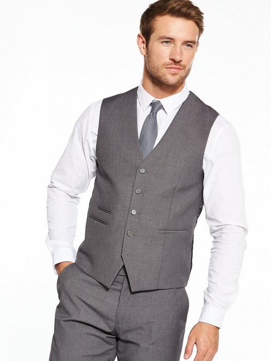 front image of skopes-madrid-waistcoat-grey