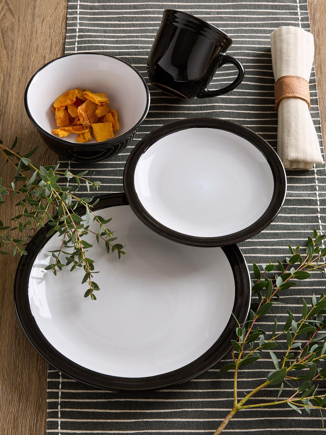 front image of waterside-camden-16-piece-dinner-set-ndash-black