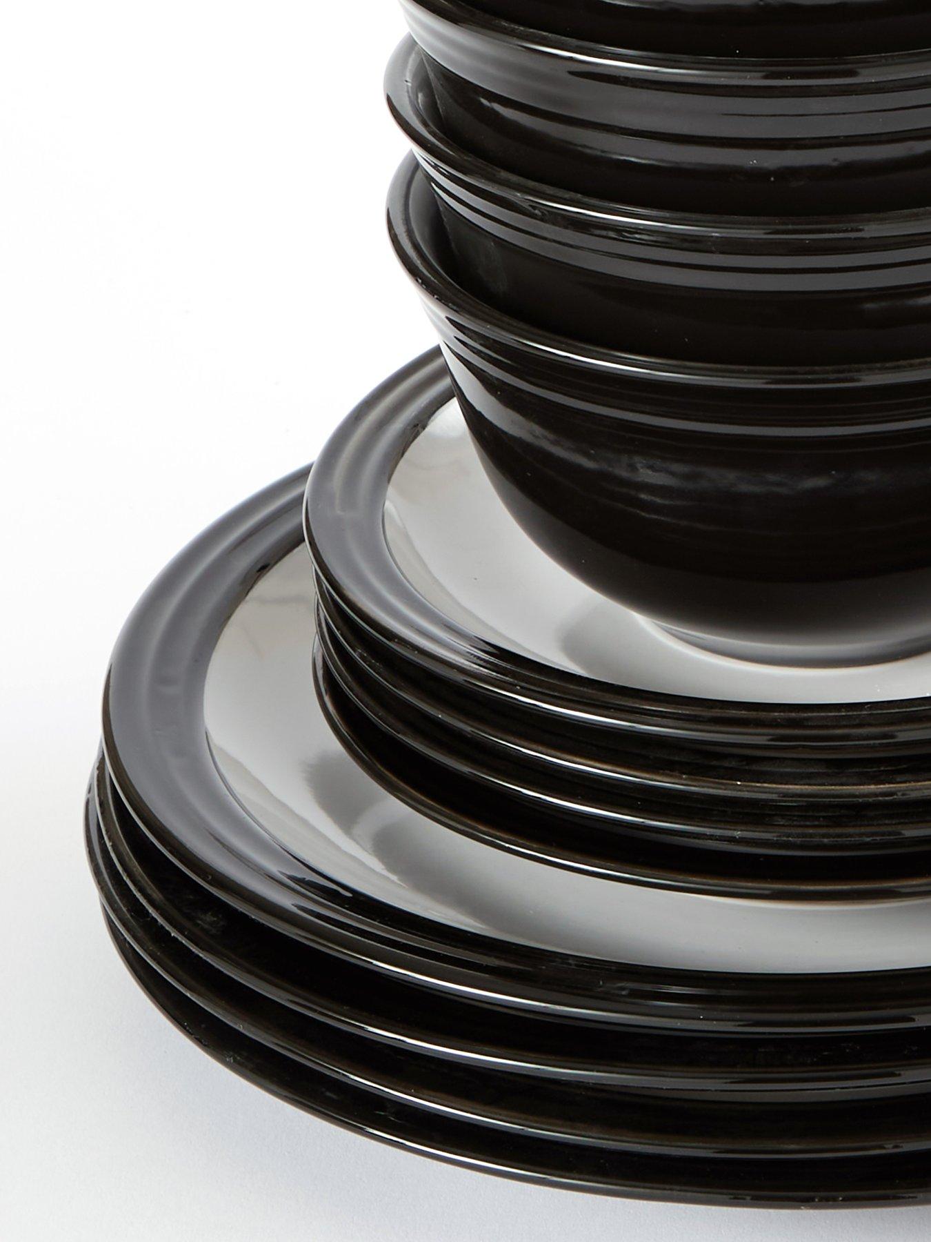  image of waterside-camden-16-piece-dinner-set-ndash-black