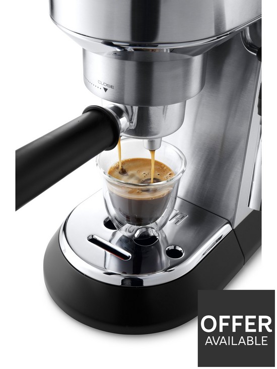 stillFront image of delonghi-dedica-style-barista-espresso-machine-amp-cappuccino-maker-ec685m