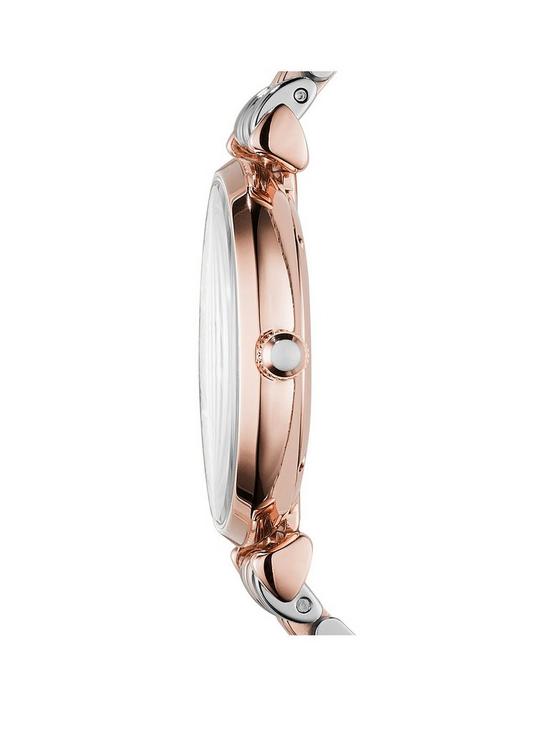 stillFront image of emporio-armani-2-tone-rose-gold-stainless-steel-bracelet-ladies-watch