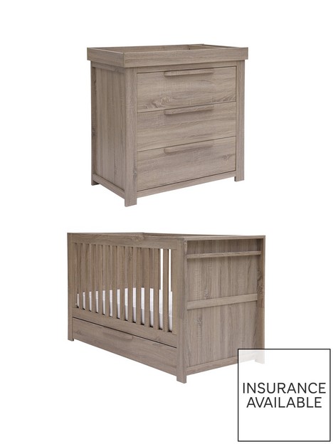 mamas-papas-franklin-cot-bed-and-dresser-changer