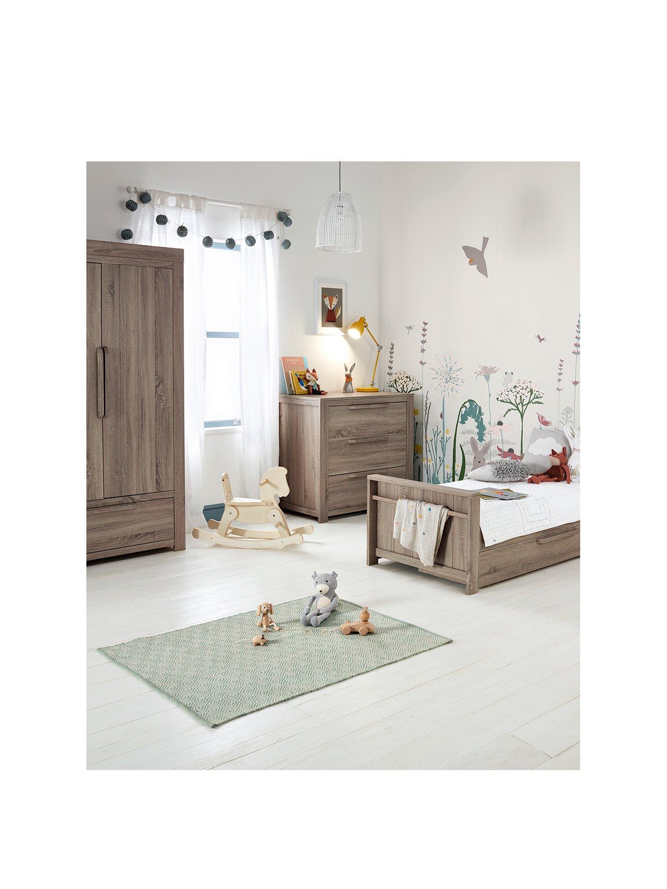 Image 3 of 7 of Mamas & Papas Franklin Cot Bed, Dresser Changer and Wardrobe