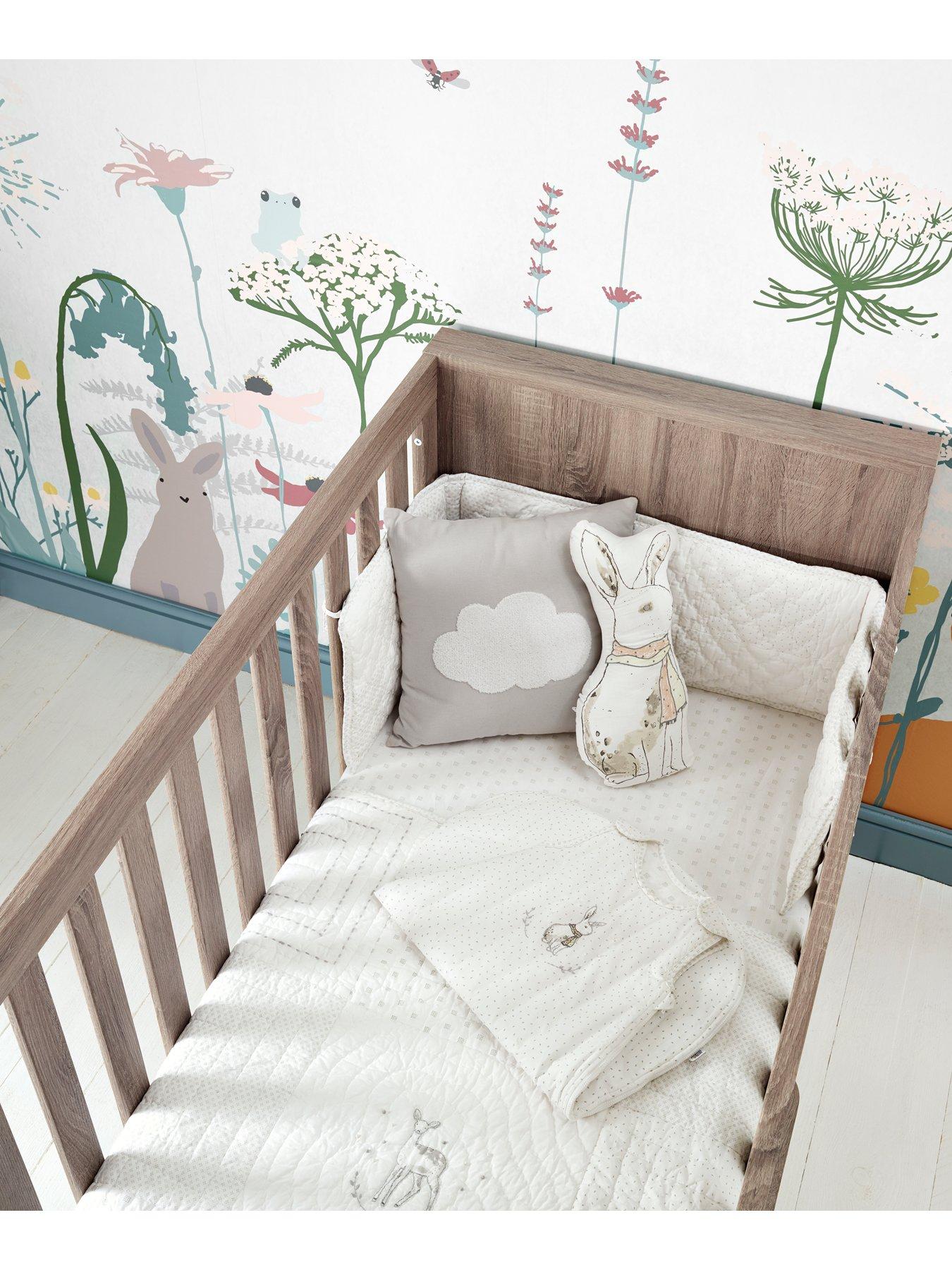  image of mamas-papas-franklin-cot-bed-dresser-changer-and-wardrobe