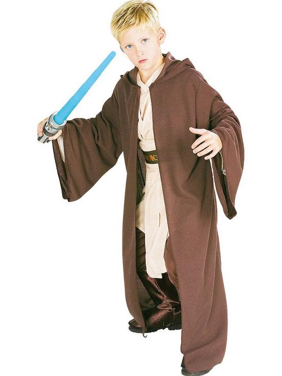front image of star-wars-deluxe-jedi-robe-ndash-child-costume