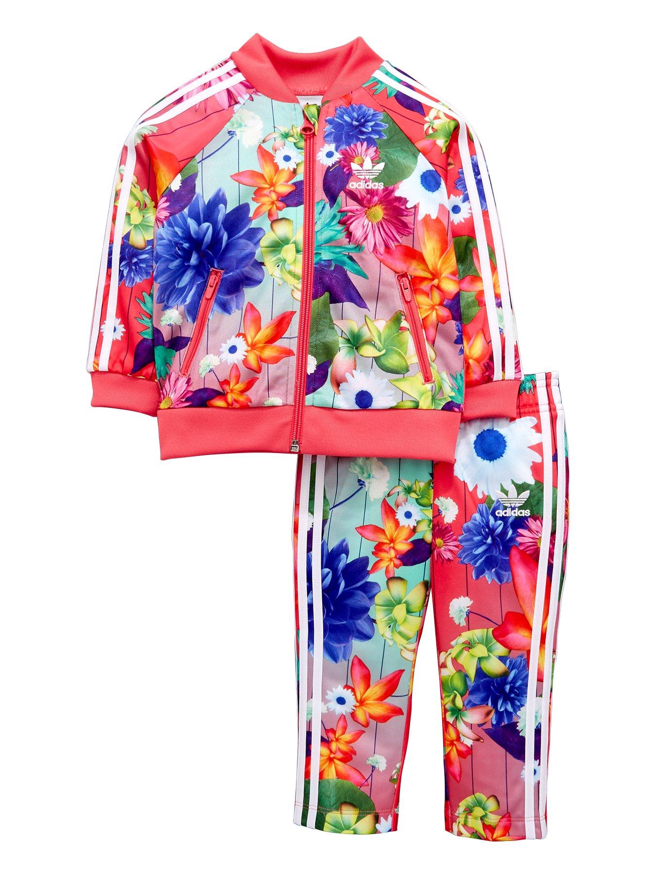 newborn girl adidas tracksuit