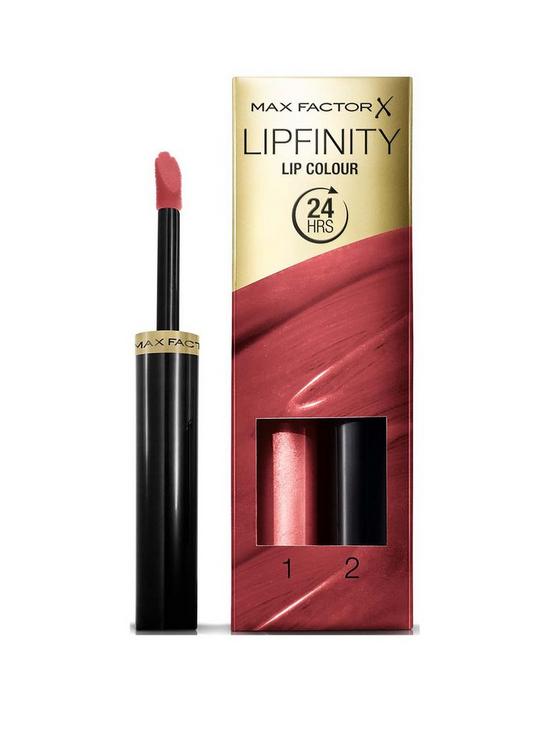 front image of max-factor-lipfinity-lip-colour-2-step-long-lasting-lipstick
