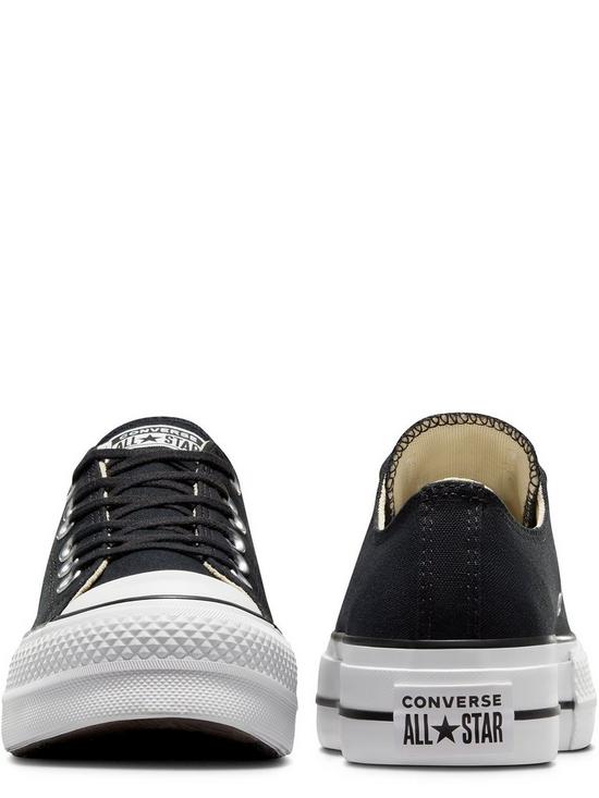 stillFront image of converse-womens-lift-ox-trainers-blackwhite