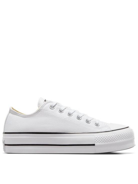 front image of converse-chuck-taylor-all-star-platform-lift-ox-white