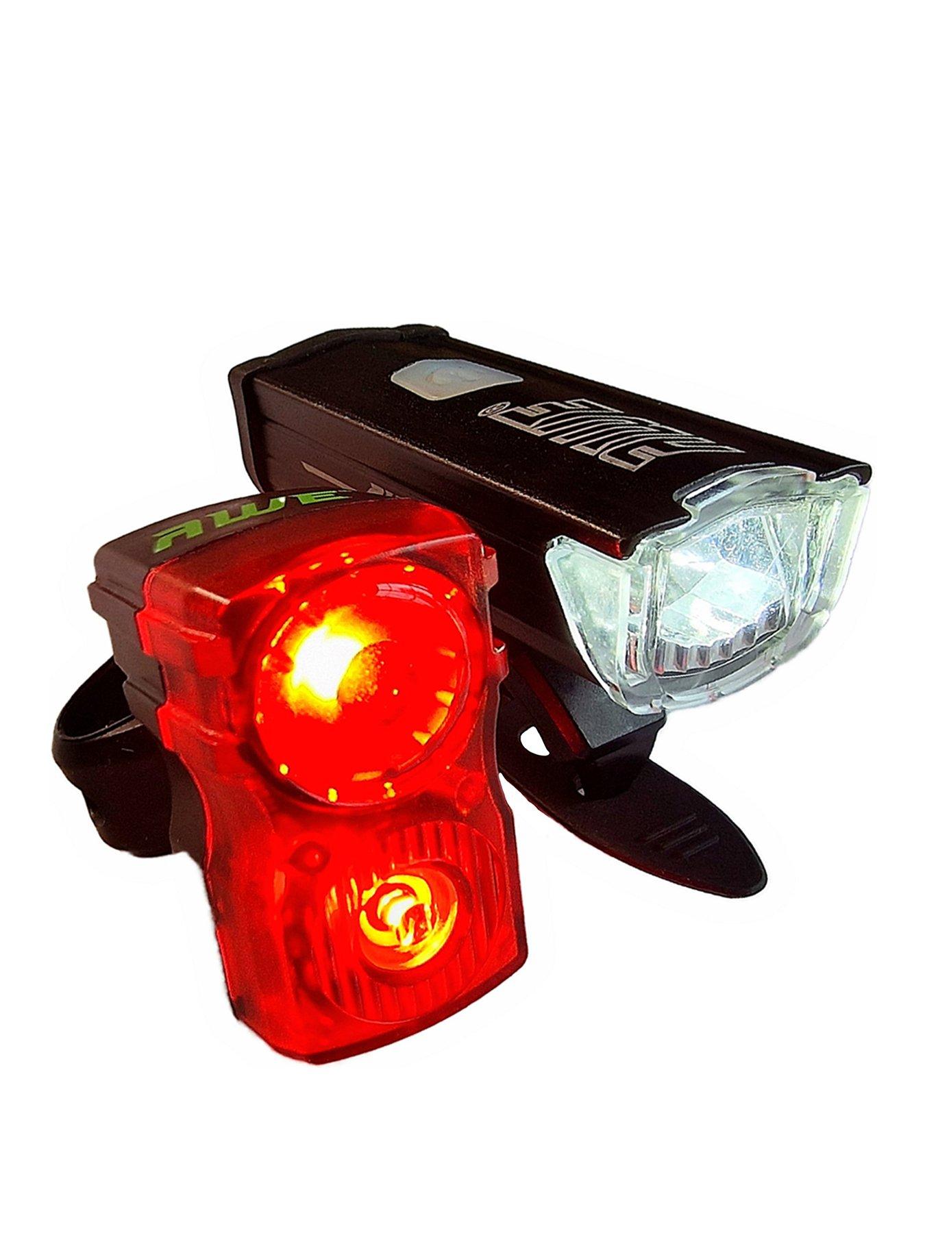 undefined AWEBright 340 Lumens USB Rechargeable Bicycle Light Set