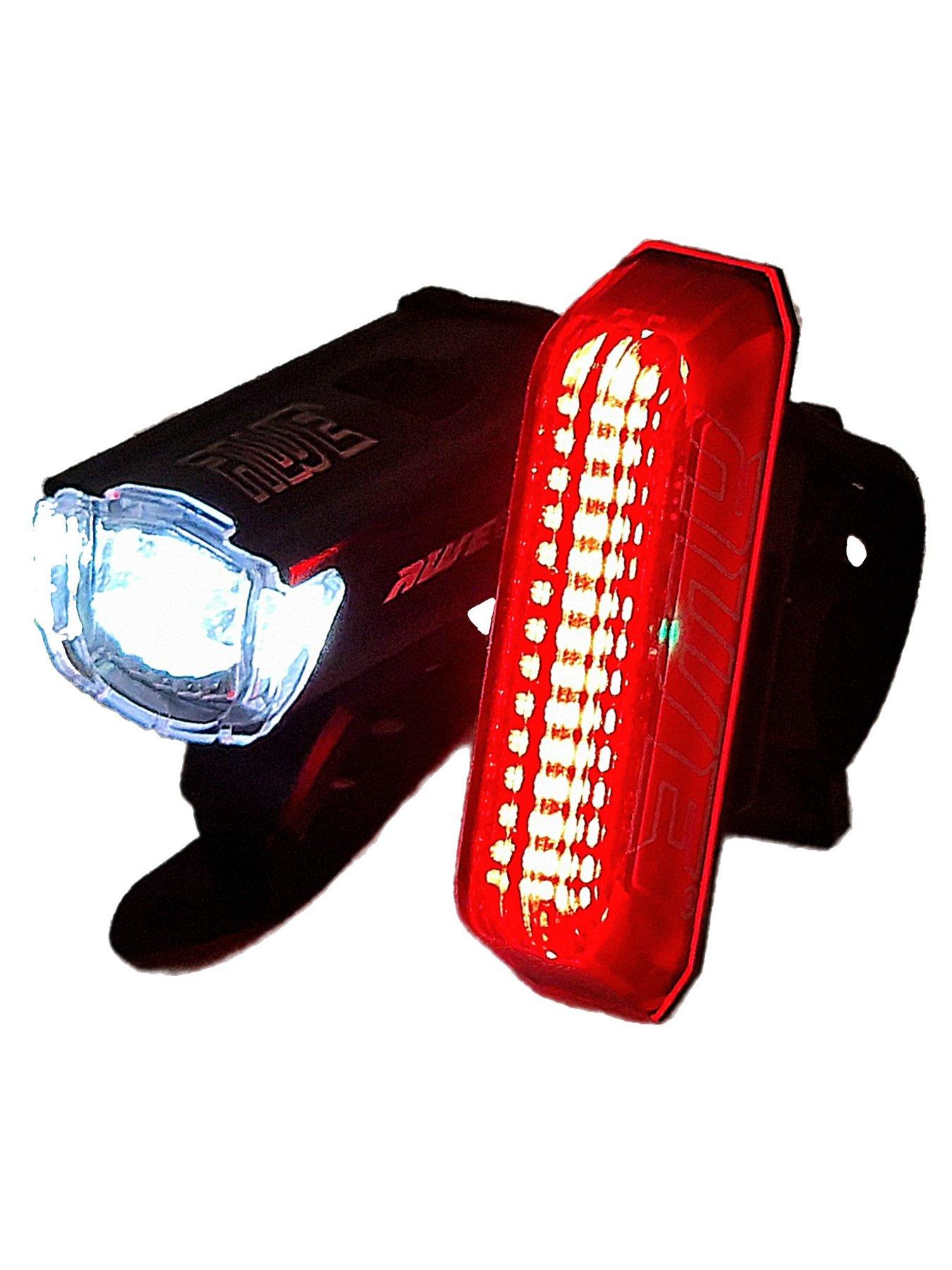 Image 3 of 7 of AWE AWEBright USB Rechargeable Bicycle Light Set 340 Lumens