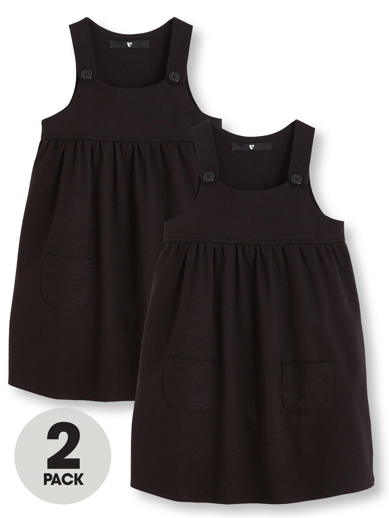 girls jersey pinafore