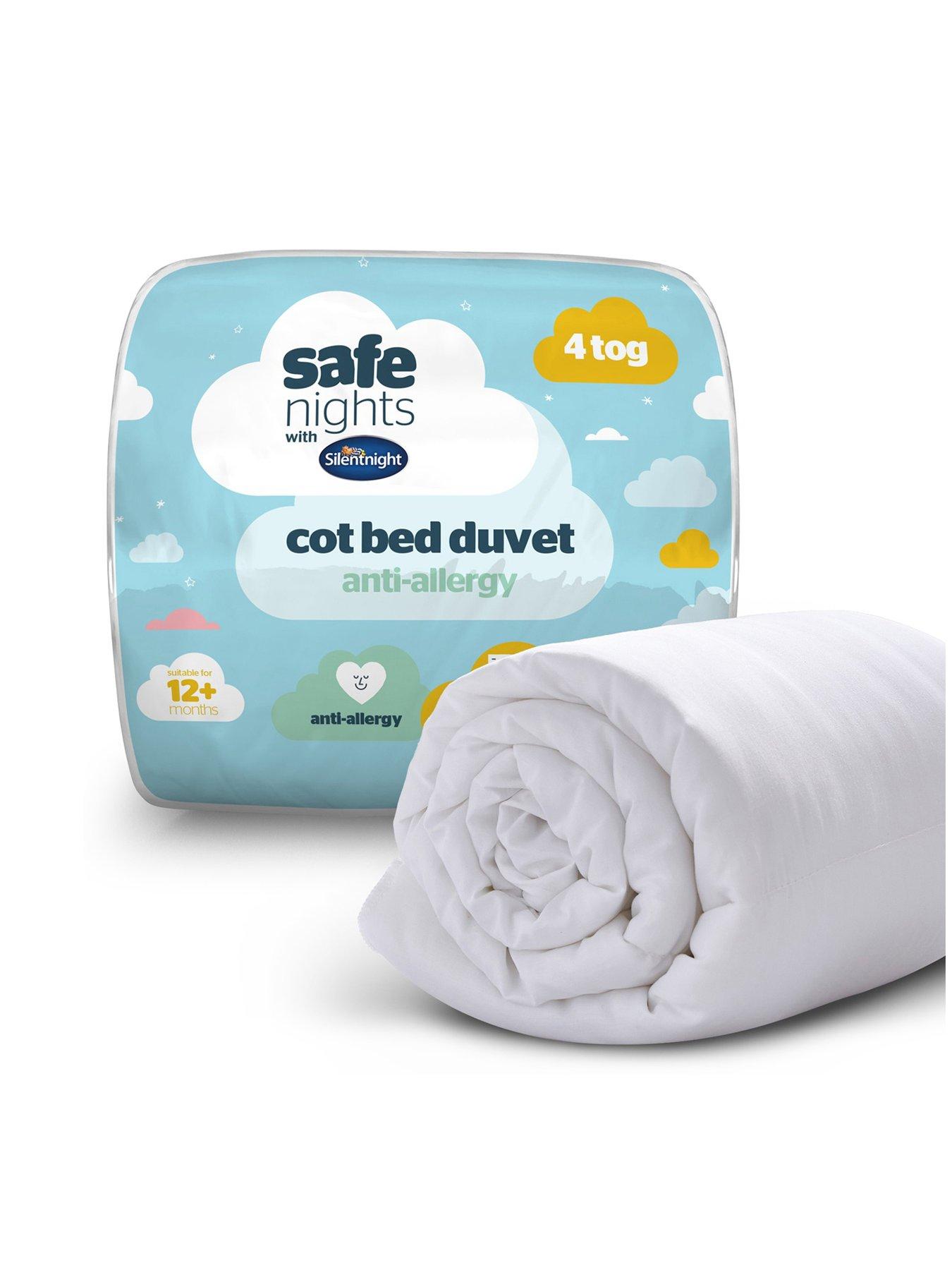 Silentnight Safe Nights Anti Allergy Cot Bed Duvet - 4 Tog