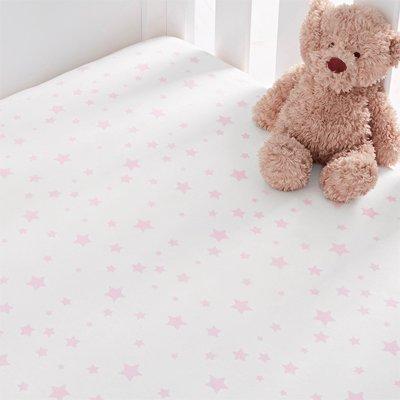 pink cot bed sheets