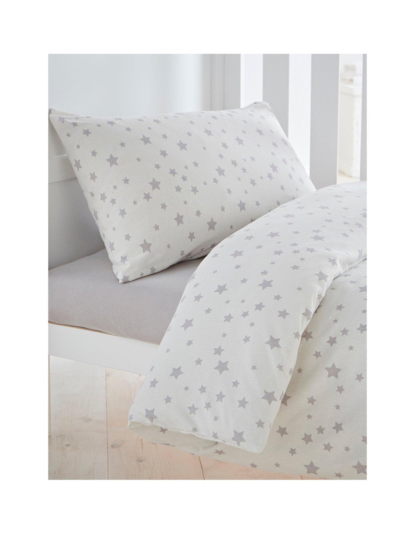 Silentnight Printed Stars Cot Bed Duvet Cover Littlewoods Com