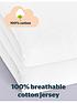  image of silentnight-safe-nights-2-x-fitted-sheets-moses-basket-cream