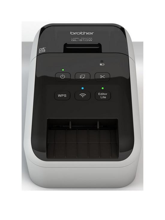 front image of brother-ql-810w-wireless-label-printer