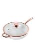 image of tower-linear-rose-gold-28-cm-sauteacute-pan-in-white