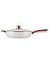  image of tower-linear-rose-gold-28-cm-sauteacute-pan-in-white