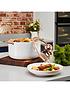  image of tower-linear-rose-gold-24-cm-casserole-pan-in-white